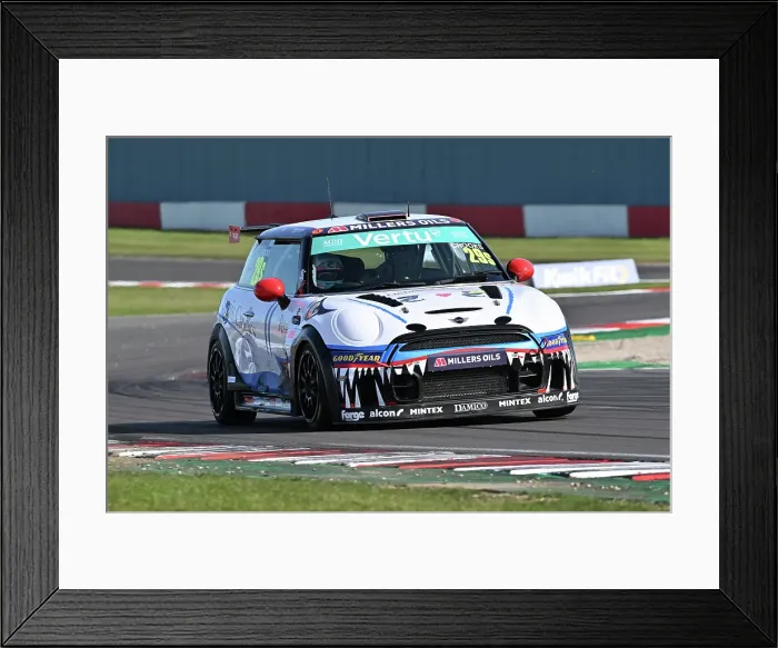 Framed Print : CZ2_2460 Will Crooks, MINI JCW Sport, EXCELR8 Motorsport.jpg Framed Print : CZ2_2460 Will Crooks, MINI JCW Sport, EXCELR8 Motorsport.jpg