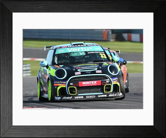 Framed Print : CZ2_2473 Max Edmundson, MINI JCW, Pro Alloys Racing.jpg Framed Print : CZ2_2473 Max Edmundson, MINI JCW, Pro Alloys Racing.jpg