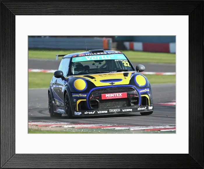 Framed Print : CZ2_2474 Ned Anthony, MINI JCW, Amigo Motorsport.jpg Framed Print : CZ2_2474 Ned Anthony, MINI JCW, Amigo Motorsport.jpg