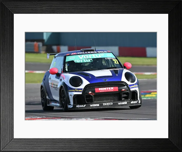 Framed Print : CZ2_2487 Mario Cordell, MINI JCW, Excelr8 Motorsport.jpg Framed Print : CZ2_2487 Mario Cordell, MINI JCW, Excelr8 Motorsport.jpg
