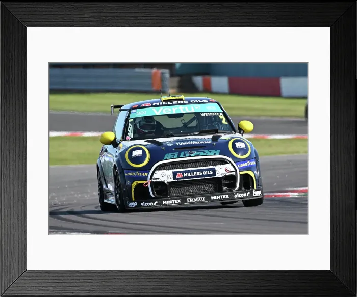 Framed Print : CZ2_2488 Albert Webster, MINI JCW, JRW Motorsport.jpg Framed Print : CZ2_2488 Albert Webster, MINI JCW, JRW Motorsport.jpg