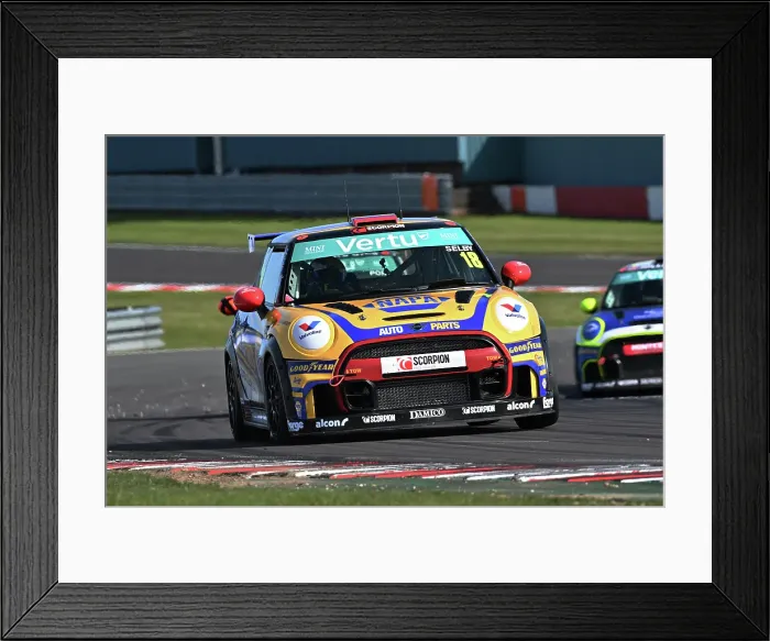 Framed Print : CZ2_2496 Lewis Selby, MINI JCW, NAPA Racing UK.jpg Framed Print : CZ2_2496 Lewis Selby, MINI JCW, NAPA Racing UK.jpg