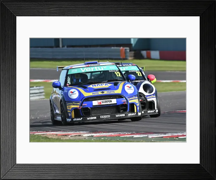 Framed Print : CZ2_2499 Alex Solley, MINI JCW, NAPA Racing UK.jpg Framed Print : CZ2_2499 Alex Solley, MINI JCW, NAPA Racing UK.jpg