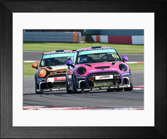 Framed Print : CZ2_2516 Henry Howarth, MINI JCW Sport, Jamsport Racing UK.jpg Framed Print : CZ2_2516 Henry Howarth, MINI JCW Sport, Jamsport Racing UK.jpg