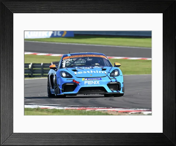 Framed Print : CZ2_2518 Toby Trice, Porsche 718 Cayman GT4 RS Clubsport, Clean Racing.jpg Framed Print : CZ2_2518 Toby Trice, Porsche 718 Cayman GT4 RS Clubsport, Clean Racing.jpg