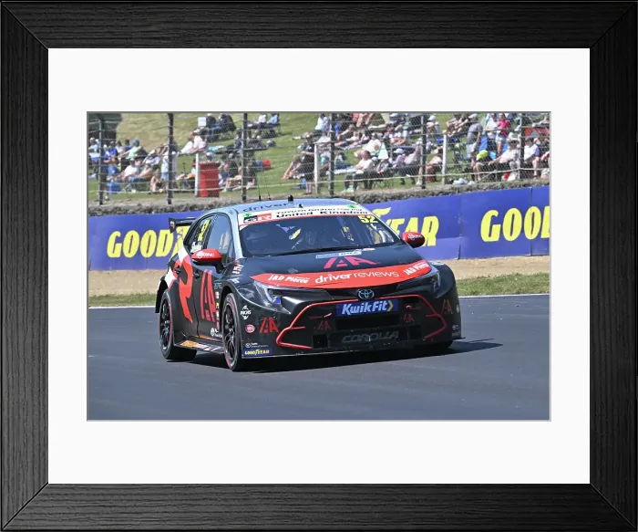 Framed Print : CZ2_3780 Gordon Shedden, Toyota Corolla GR Sport, Toyota Gazoo Racing with IAA.jpg Framed Print : CZ2_3780 Gordon Shedden, Toyota Corolla GR Sport, Toyota Gazoo Racing with IAA.jpg