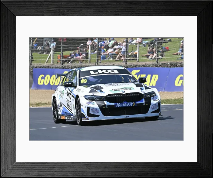 Framed Print : CZ2_3784 Charles Rainford, BMW 330i M Sport, LKQ Euro Car Parts Racing with WSR.jpg Framed Print : CZ2_3784 Charles Rainford, BMW 330i M Sport, LKQ Euro Car Parts Racing with WSR.jpg
