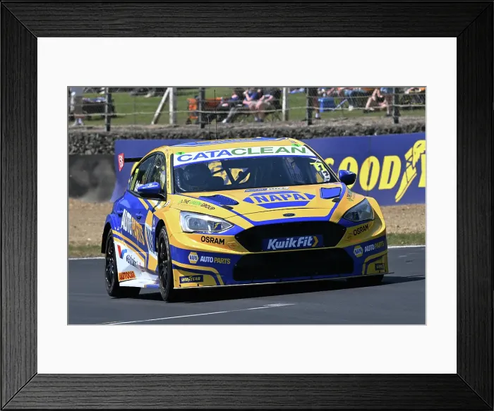 Framed Print : CZ2_3789 Sam Osborne, Ford Focus ST, NAPA Racing UK.jpg Framed Print : CZ2_3789 Sam Osborne, Ford Focus ST, NAPA Racing UK.jpg