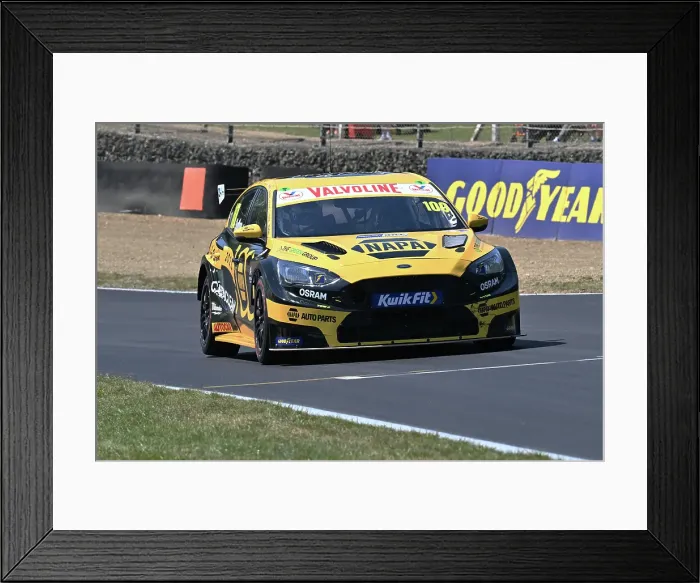 Framed Print : CZ2_3792 Ashley Sutton, Ford Focus ST, NAPA Racing UK.jpg Framed Print : CZ2_3792 Ashley Sutton, Ford Focus ST, NAPA Racing UK.jpg