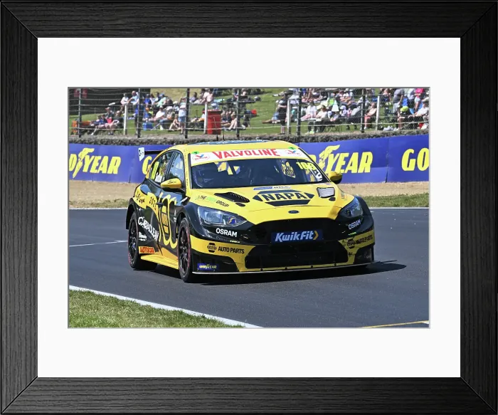 Framed Print : CZ2_3816 Ashley Sutton, Ford Focus ST, NAPA Racing UK.jpg Framed Print : CZ2_3816 Ashley Sutton, Ford Focus ST, NAPA Racing UK.jpg
