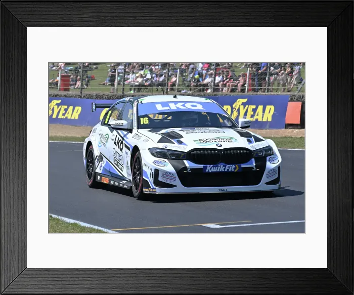 Framed Print : CZ2_3822 Aiden Moffat, BMW 330i M Sport, LKQ Euro Car Parts Racing with WSR.jpg Framed Print : CZ2_3822 Aiden Moffat, BMW 330i M Sport, LKQ Euro Car Parts Racing with WSR.jpg