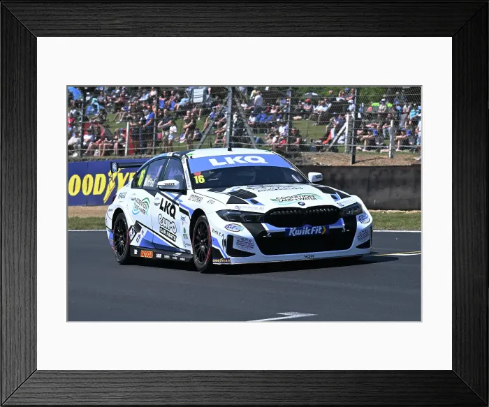 Framed Print : CZ2_3840 Aiden Moffat, BMW 330i M Sport, LKQ Euro Car Parts Racing with WSR.jpg Framed Print : CZ2_3840 Aiden Moffat, BMW 330i M Sport, LKQ Euro Car Parts Racing with WSR.jpg