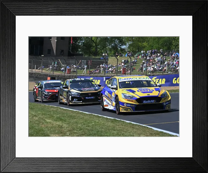 Framed Print : CZ2_3837 Daniel Rowbottom, Ford Focus ST, NAPA Racing UK.jpg Framed Print : CZ2_3837 Daniel Rowbottom, Ford Focus ST, NAPA Racing UK.jpg