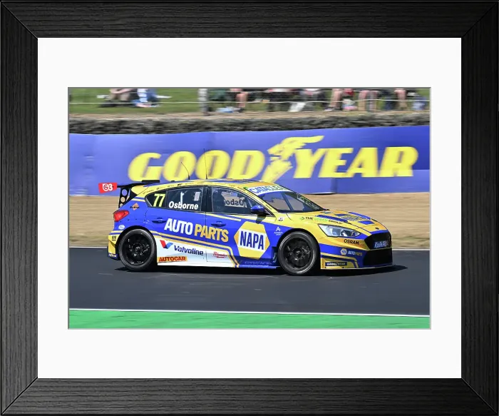 Framed Print : CZ2_3940 Sam Osborne, Ford Focus ST, NAPA Racing UK.jpg Framed Print : CZ2_3940 Sam Osborne, Ford Focus ST, NAPA Racing UK.jpg