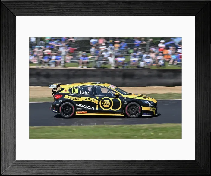 Framed Print : CZ2_3951 Ashley Sutton, Ford Focus ST, NAPA Racing UK.jpg Framed Print : CZ2_3951 Ashley Sutton, Ford Focus ST, NAPA Racing UK.jpg