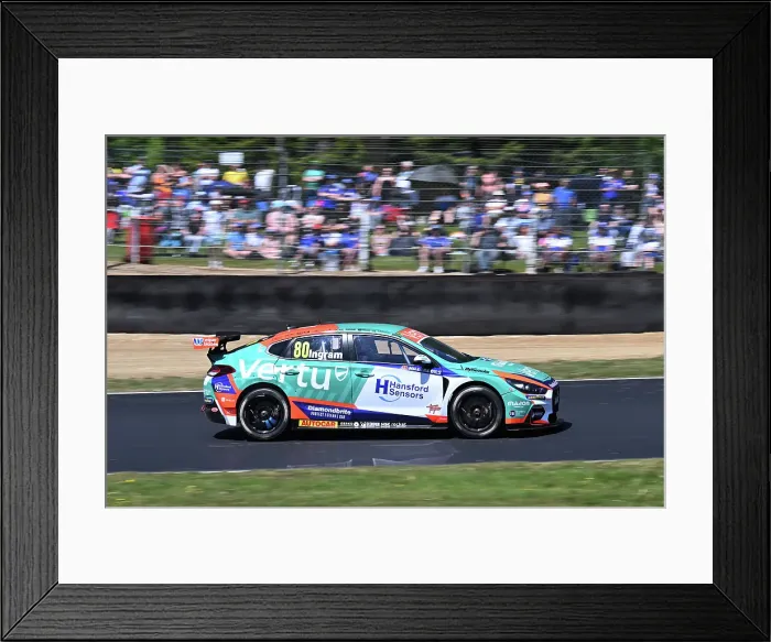 Framed Print : CZ2_4017 Tom Ingram, Hyundai i30N, Team Vertu.jpg Framed Print : CZ2_4017 Tom Ingram, Hyundai i30N, Team Vertu.jpg