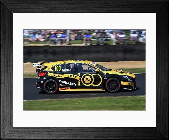 Framed Print : CZ2_4038 Ashley Sutton, Ford Focus ST, NAPA Racing UK.jpg Framed Print : CZ2_4038 Ashley Sutton, Ford Focus ST, NAPA Racing UK.jpg