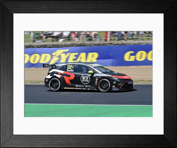 Framed Print : CZ2_4050 James Dorlin, Toyota Corolla GR Sport, Toyota Gazoo Racing UK with IAA.jpg