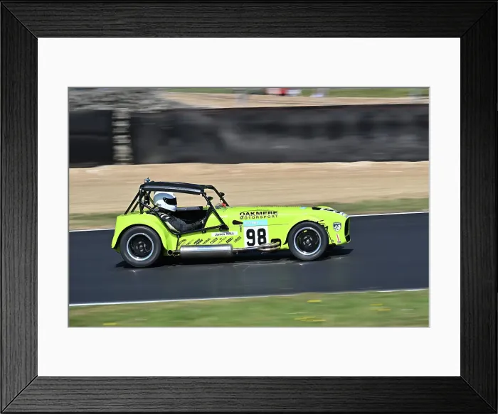 Framed Print : CZ2_3551 James Hall, Caterham 420R.jpg Framed Print : CZ2_3551 James Hall, Caterham 420R.jpg