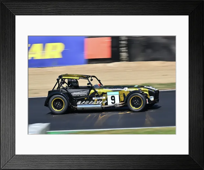 Framed Print : CZ2_3573 Harry Cook, Caterham 420R.jpg Framed Print : CZ2_3573 Harry Cook, Caterham 420R.jpg
