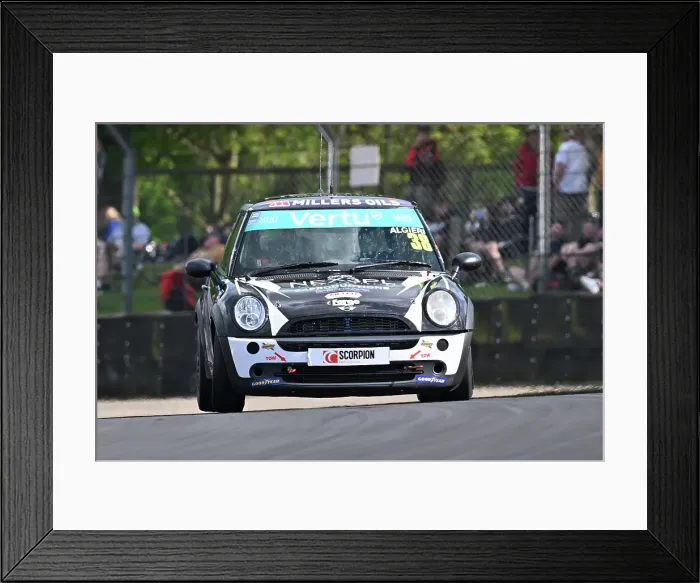 Framed Print : CZ2_5058 Olivier Algieri, Westbourne Motorsport.jpg