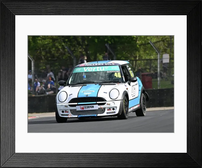 Framed Print : CZ2_5086 Paul Manning, Mannpower Motorsport.jpg