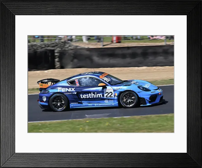Framed Print : CZ2_4239 Toby Trice, Porsche 718 Cayman GT4 RS Clubsport, Clean Racing.jpg Framed Print : CZ2_4239 Toby Trice, Porsche 718 Cayman GT4 RS Clubsport, Clean Racing.jpg