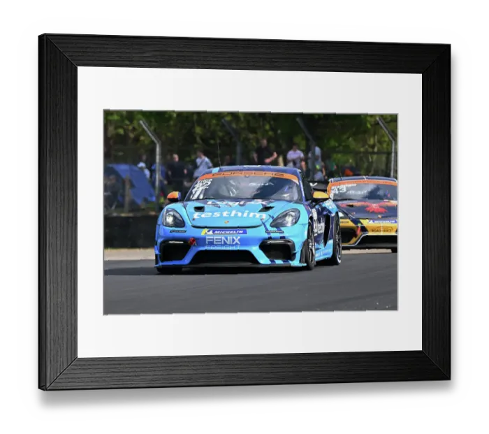 Framed Print : CZ2_5092 Toby Trice, Porsche 718 Cayman GT4 RS Clubsport, Clean Racing.jpg Framed Print : CZ2_5092 Toby Trice, Porsche 718 Cayman GT4 RS Clubsport, Clean Racing.jpg