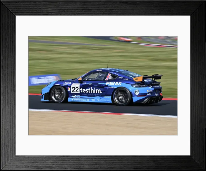 Framed Print : CZ2_5201 Toby Trice, Porsche 718 Cayman GT4 RS Clubsport, Clean Racing.jpg Framed Print : CZ2_5201 Toby Trice, Porsche 718 Cayman GT4 RS Clubsport, Clean Racing.jpg