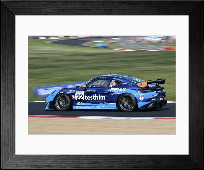 Framed Print : CZ2_5292 Toby Trice, Porsche 718 Cayman GT4 RS Clubsport, Clean Racing.jpg Framed Print : CZ2_5292 Toby Trice, Porsche 718 Cayman GT4 RS Clubsport, Clean Racing.jpg