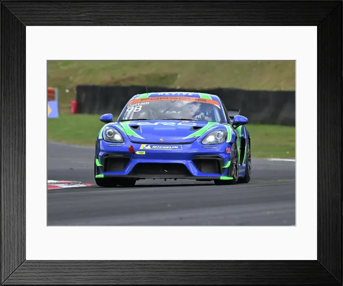 Framed Print : CZ2_5379 Oliver Cottam, Porsche 718 Cayman GT4 RS Clubsport, Duckhams Yuasa Racing by Graves Motorsport.jpg Framed Print : CZ2_5379 Oliver Cottam, Porsche 718 Cayman GT4 RS Clubsport, Duckhams Yuasa Racing by Graves Motorsport.jpg