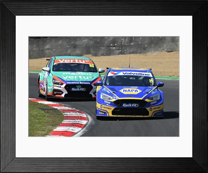 Framed Print : CZ2_4515 Dan Cammish, Ford Focus ST, NAPA Racing UK.jpg Framed Print : CZ2_4515 Dan Cammish, Ford Focus ST, NAPA Racing UK.jpg