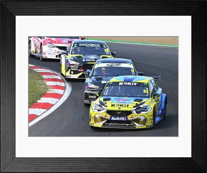 Framed Print : CZ2_4574 Max Hall, Cupra Leon, ROKiT Racing with Un-Limited Motorsport.jpg Framed Print : CZ2_4574 Max Hall, Cupra Leon, ROKiT Racing with Un-Limited Motorsport.jpg
