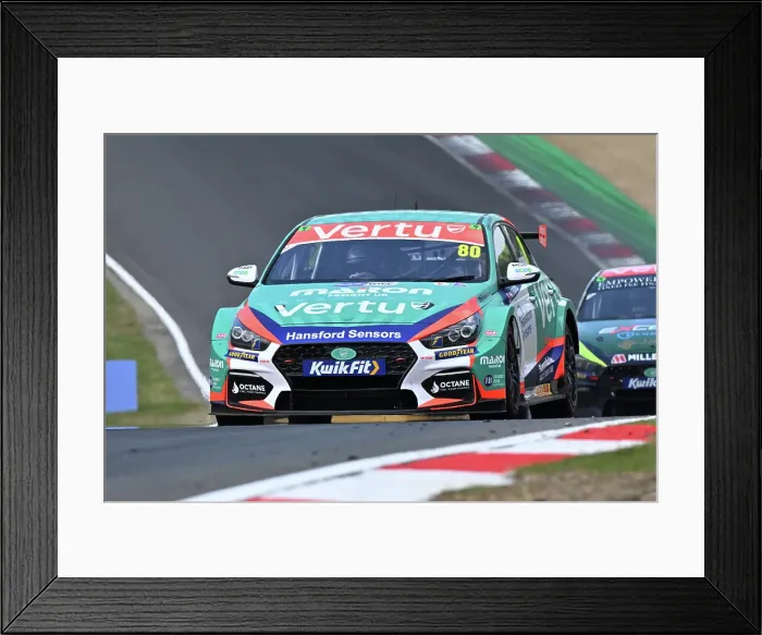 Framed Print : CZ2_4654 Tom Ingram, Hyundai i30N, Team Vertu.jpg Framed Print : CZ2_4654 Tom Ingram, Hyundai i30N, Team Vertu.jpg
