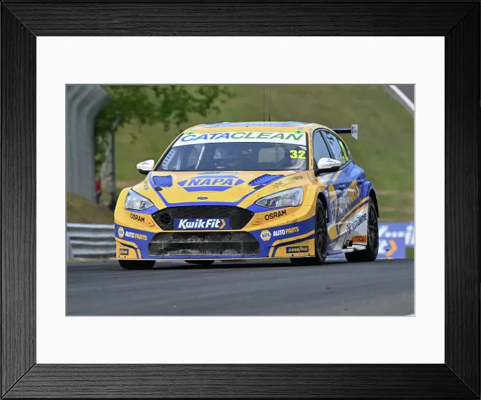 Framed Print : CZ2_4669 Daniel Rowbottom, Ford Focus ST, NAPA Racing UK.jpg Framed Print : CZ2_4669 Daniel Rowbottom, Ford Focus ST, NAPA Racing UK.jpg