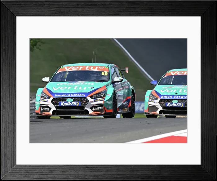Framed Print : CZ2_4720 Tom Ingram, Hyundai i30N, Team Vertu.jpg Framed Print : CZ2_4720 Tom Ingram, Hyundai i30N, Team Vertu.jpg