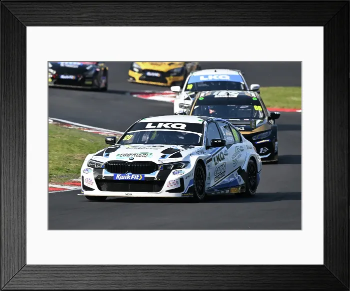 Framed Print : CZ2_5414 Charles Rainford, BMW 330i M Sport, LKQ Euro Car Parts Racing with WSR.jpg Framed Print : CZ2_5414 Charles Rainford, BMW 330i M Sport, LKQ Euro Car Parts Racing with WSR.jpg