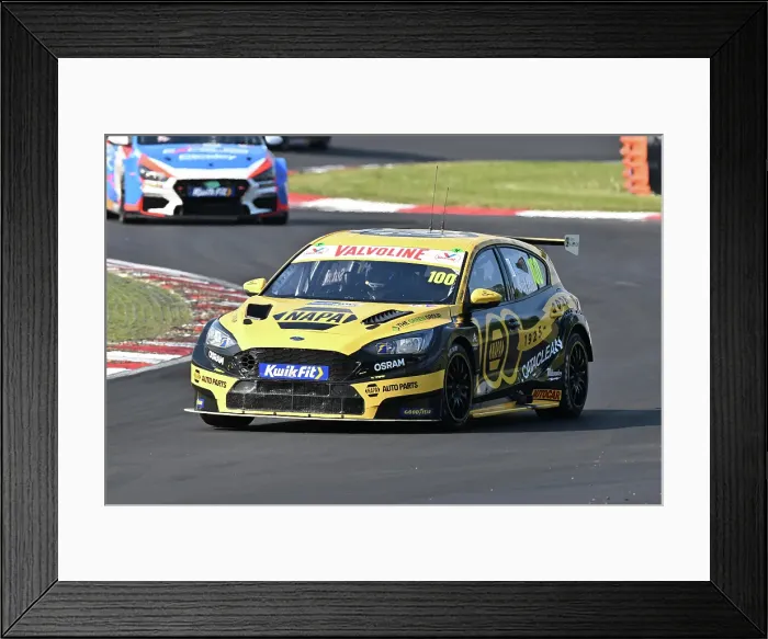 Framed Print : CZ2_5418 Ashley Sutton, Ford Focus ST, NAPA Racing UK.jpg Framed Print : CZ2_5418 Ashley Sutton, Ford Focus ST, NAPA Racing UK.jpg