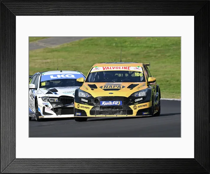 Framed Print : CZ2_5470 Ashley Sutton, Ford Focus ST, NAPA Racing UK.jpg Framed Print : CZ2_5470 Ashley Sutton, Ford Focus ST, NAPA Racing UK.jpg