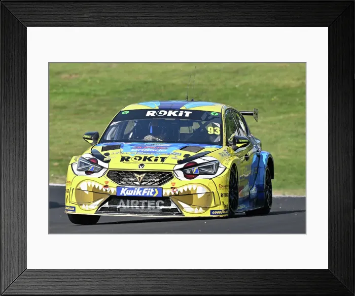Framed Print : CZ2_5480 Max Hall, Cupra Leon, ROKiT Racing with Un-Limited Motorsport.jpg Framed Print : CZ2_5480 Max Hall, Cupra Leon, ROKiT Racing with Un-Limited Motorsport.jpg