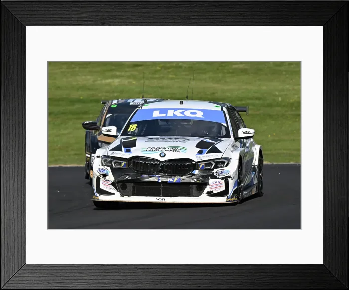 Framed Print : CZ2_5509 Aiden Moffat, BMW 330i M Sport, LKQ Euro Car Parts Racing with WSR.jpg Framed Print : CZ2_5509 Aiden Moffat, BMW 330i M Sport, LKQ Euro Car Parts Racing with WSR.jpg