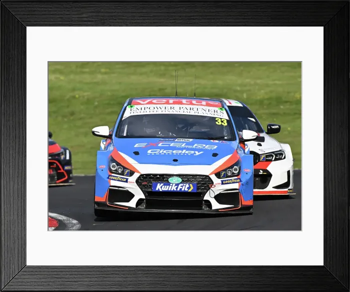 Framed Print : CZ2_5530 Adam Morgan, Hyundai i30N, Team Vertu.jpg Framed Print : CZ2_5530 Adam Morgan, Hyundai i30N, Team Vertu.jpg