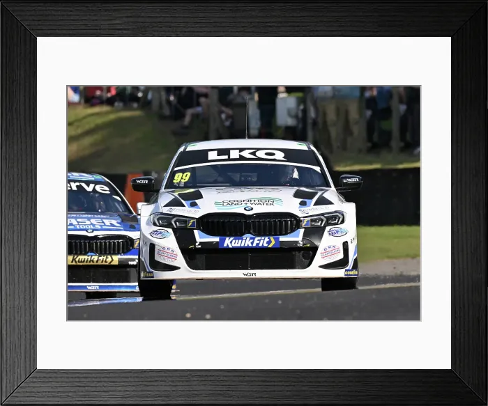Framed Print : CZ2_5540 Charles Rainford, BMW 330i M Sport, LKQ Euro Car Parts Racing with WSR.jpg Framed Print : CZ2_5540 Charles Rainford, BMW 330i M Sport, LKQ Euro Car Parts Racing with WSR.jpg
