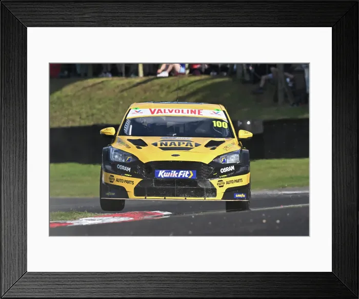 Framed Print : CZ2_5545 Ashley Sutton, Ford Focus ST, NAPA Racing UK.jpg Framed Print : CZ2_5545 Ashley Sutton, Ford Focus ST, NAPA Racing UK.jpg