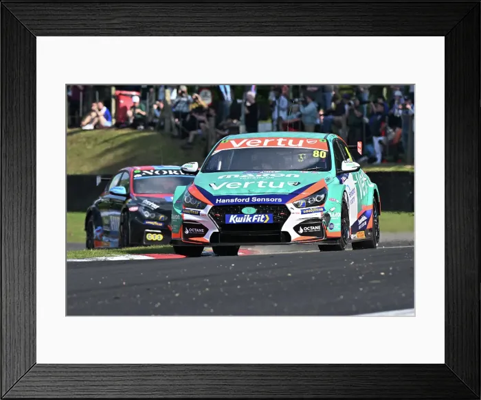Framed Print : CZ2_5566 Tom Ingram, Hyundai i30N, Team Vertu.jpg Framed Print : CZ2_5566 Tom Ingram, Hyundai i30N, Team Vertu.jpg