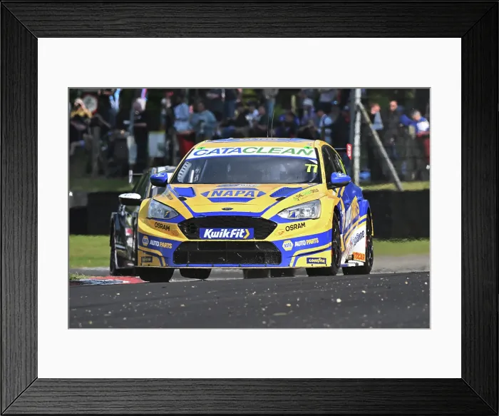Framed Print : CZ2_5580 Sam Osborne, Ford Focus ST, NAPA Racing UK.jpg Framed Print : CZ2_5580 Sam Osborne, Ford Focus ST, NAPA Racing UK.jpg