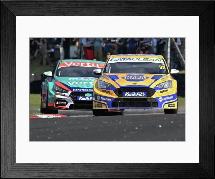 Framed Print : CZ2_5588 Daniel Rowbottom, Ford Focus ST, NAPA Racing UK.jpg Framed Print : CZ2_5588 Daniel Rowbottom, Ford Focus ST, NAPA Racing UK.jpg