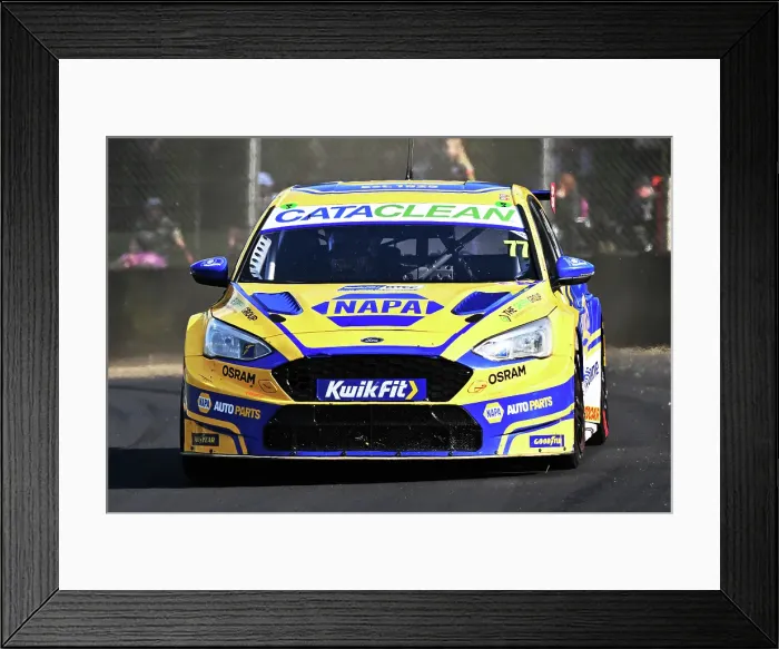 Framed Print : CZ2_5670 Sam Osborne, Ford Focus ST, NAPA Racing UK.jpg Framed Print : CZ2_5670 Sam Osborne, Ford Focus ST, NAPA Racing UK.jpg