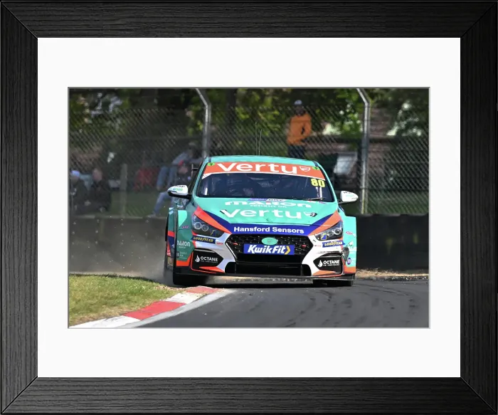 Framed Print : CZ2_5679 Tom Ingram, Hyundai i30N, Team Vertu.jpg Framed Print : CZ2_5679 Tom Ingram, Hyundai i30N, Team Vertu.jpg