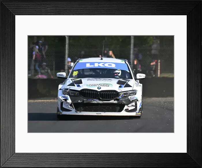 Framed Print : CZ2_5686 Aiden Moffat, BMW 330i M Sport, LKQ Euro Car Parts Racing with WSR.jpg Framed Print : CZ2_5686 Aiden Moffat, BMW 330i M Sport, LKQ Euro Car Parts Racing with WSR.jpg